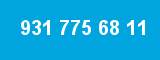 931 775 68 11